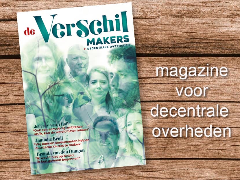 Magazine Verschilmakers voor decentrale overheden