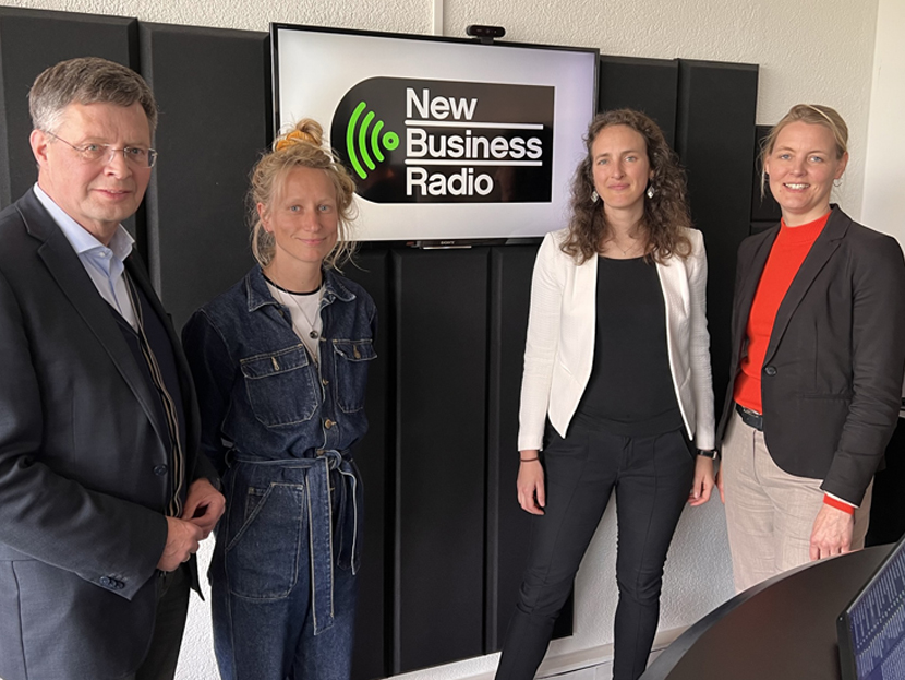 Studiogasten bij de podcast van DSGC