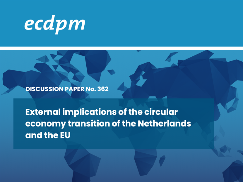 Cover report ecdpm